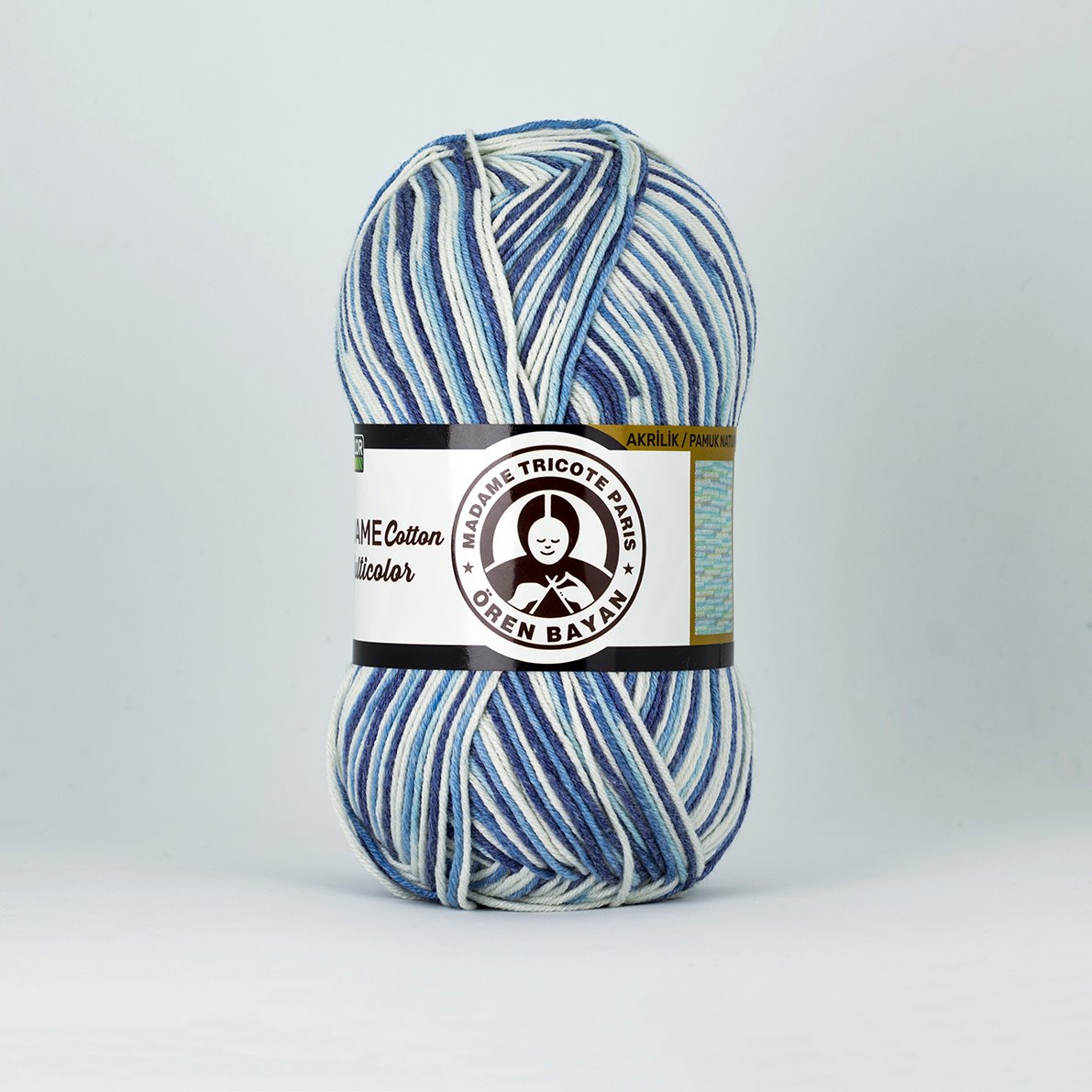 Garn Madame Color Multicol #445, 5x100g