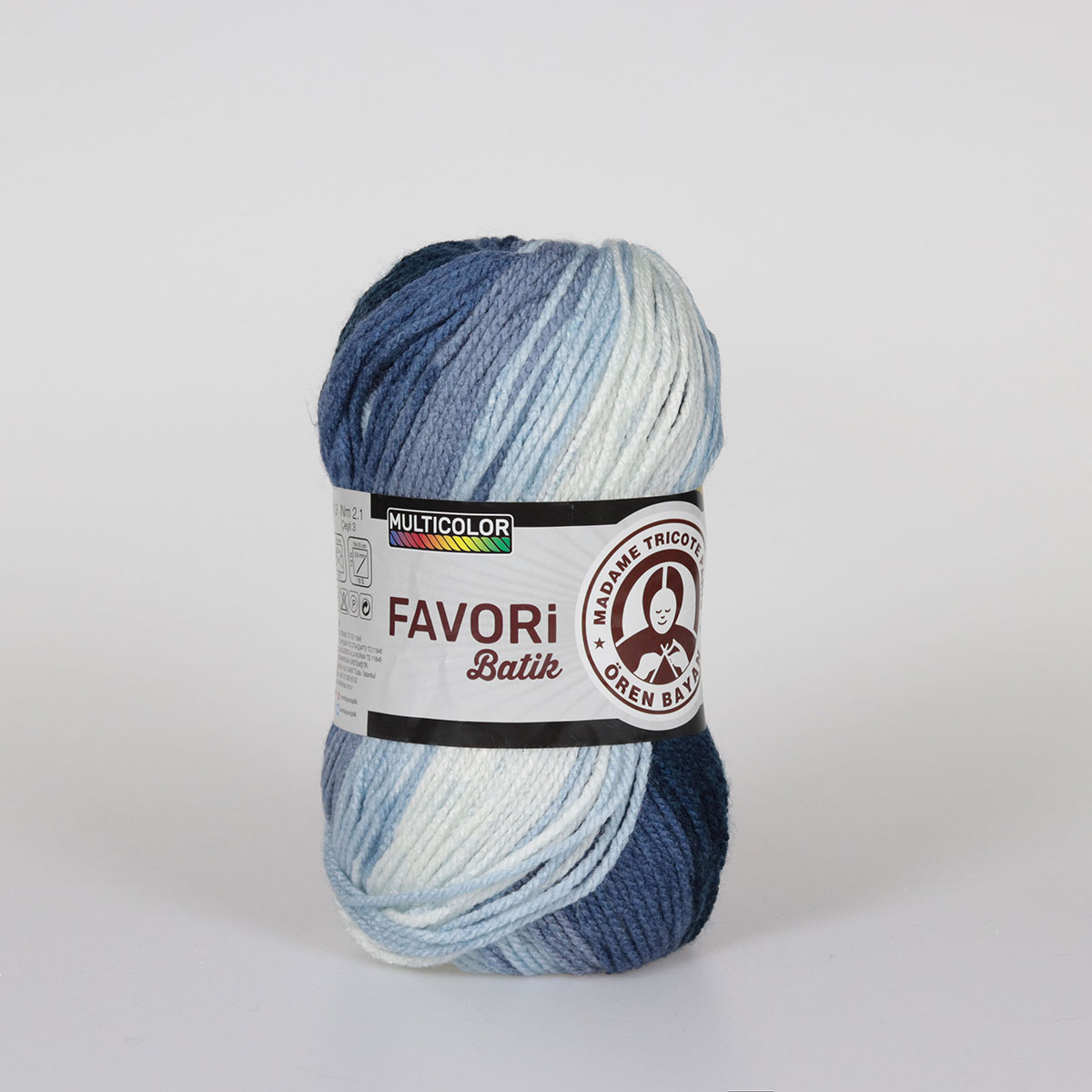 Garn Favori Batik #913, 5x100g