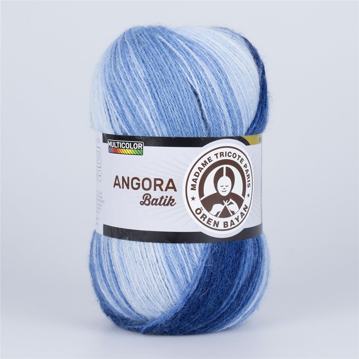 Garn Angora Batik #856, 5x100g