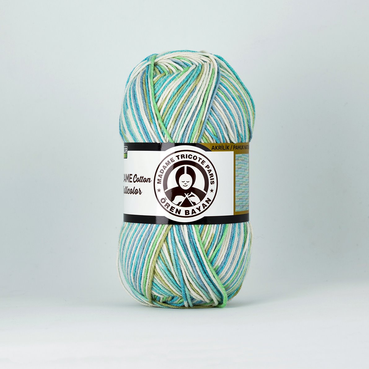 Garn Madame Color Multicol #442, 5x100g