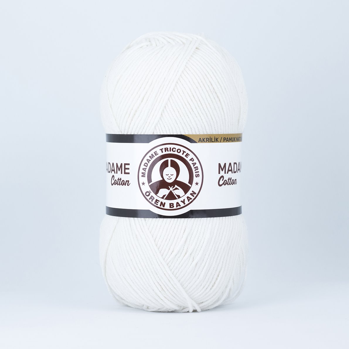 Garn Madame Cotton #002, 5x100g