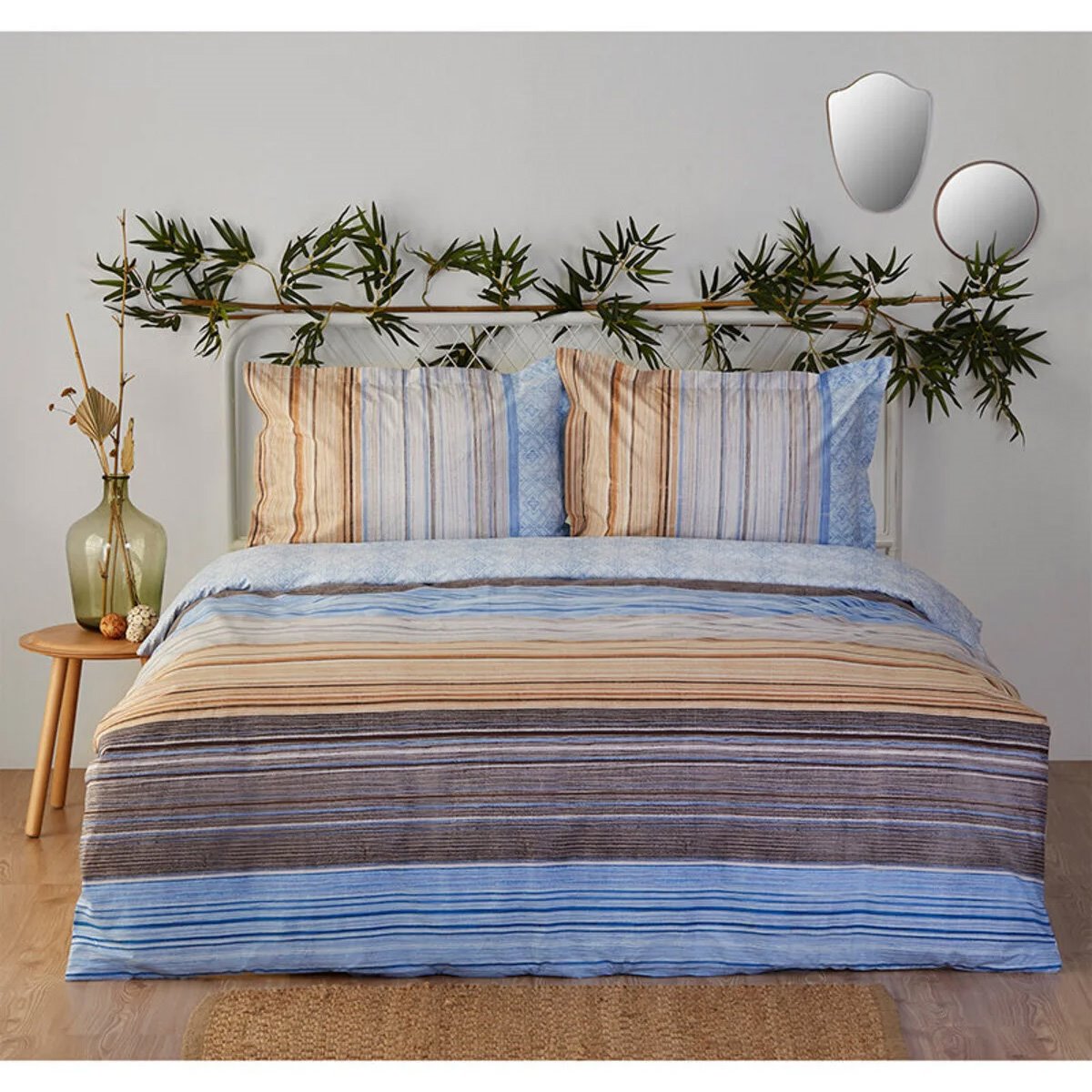 4tlg Bettwäsche 200x220cm Baumwolle DOREEN #02