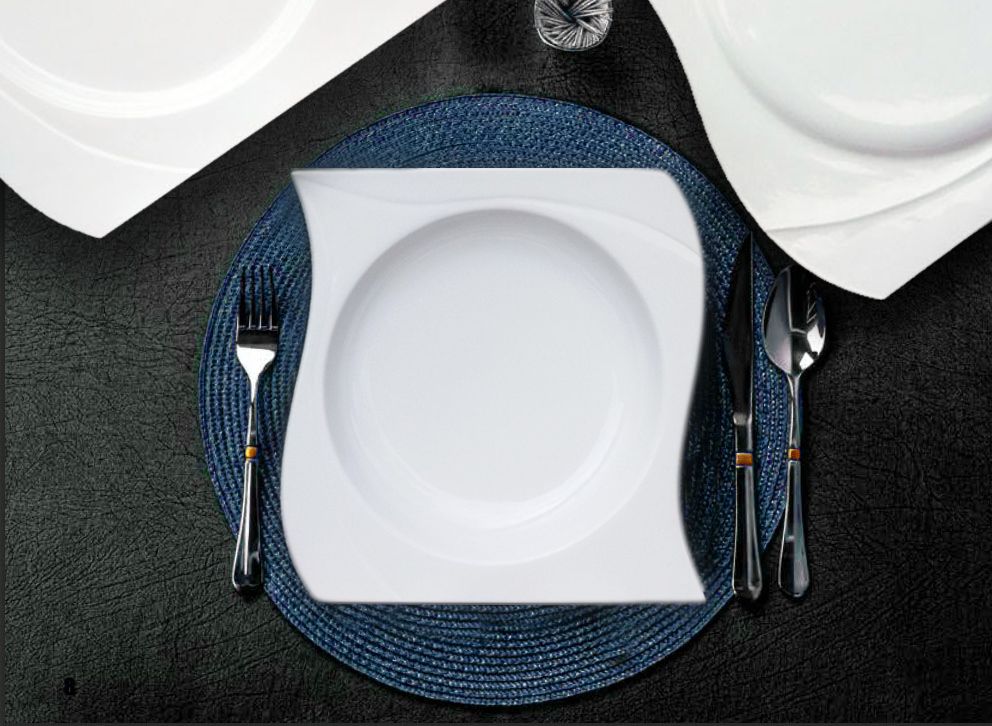 Kombiservice Chardon, weiß, 43tlg, 6 Personen