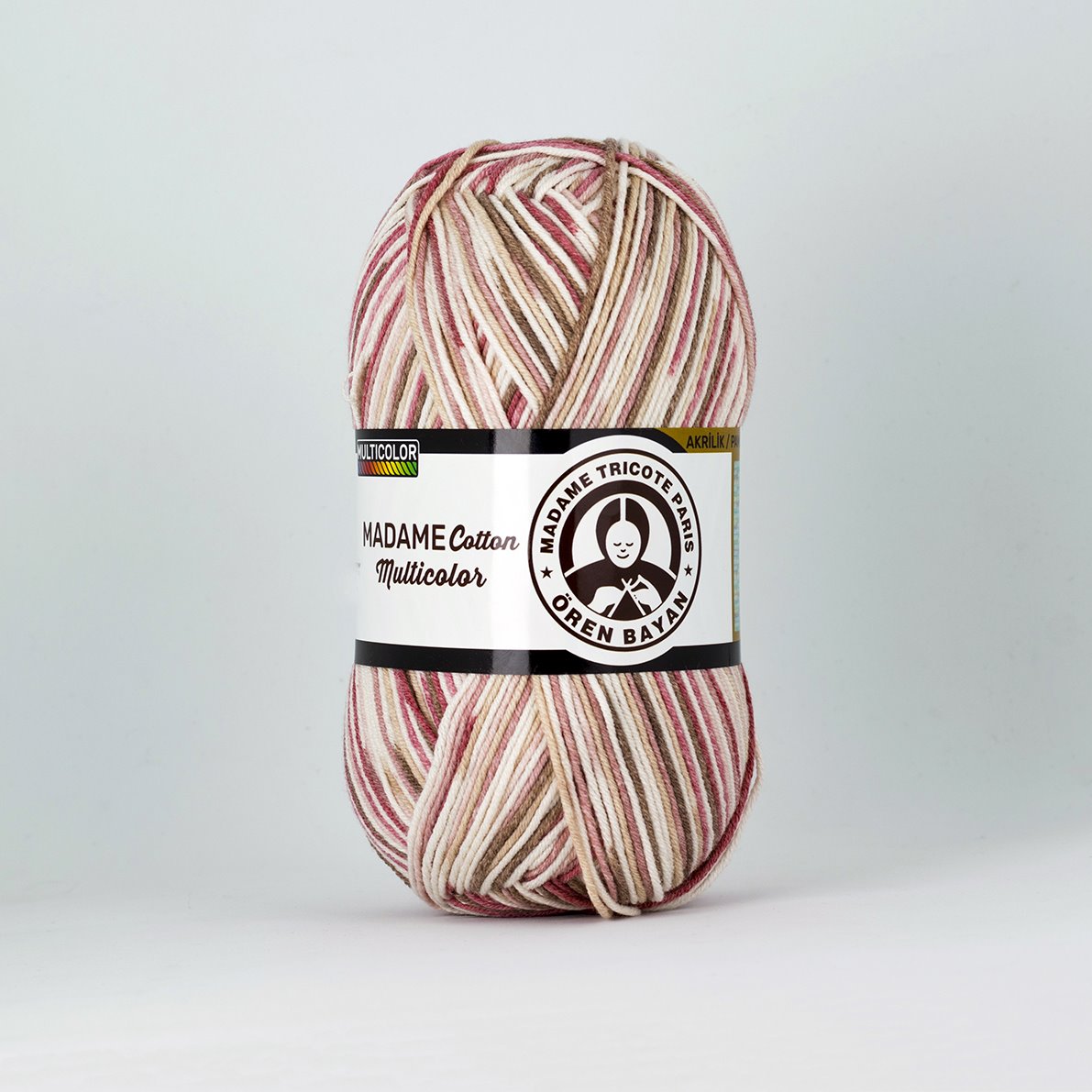 Garn Madame Color Multicol #446, 5x100g