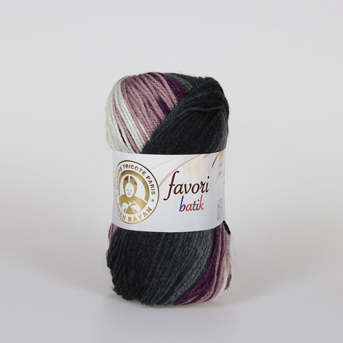 Garn Favori Batik #909, 5x100g