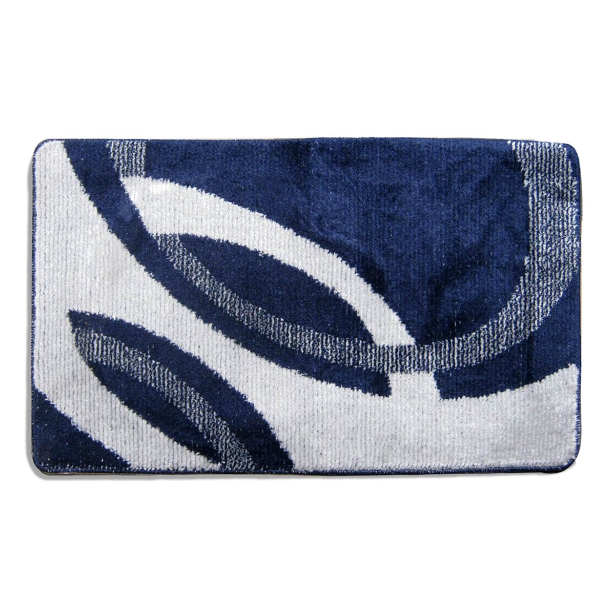 Badematte, 80x200 cm #04 BLAU-GRAU